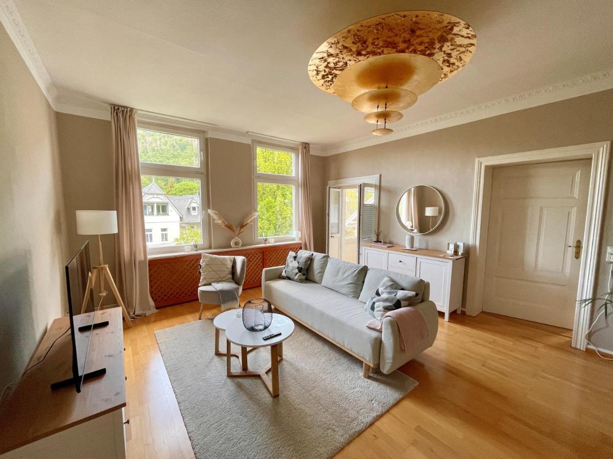 Ferienwohnung: Villa Eichbaum บัดฮาร์ซบวร์ก ภายนอก รูปภาพ